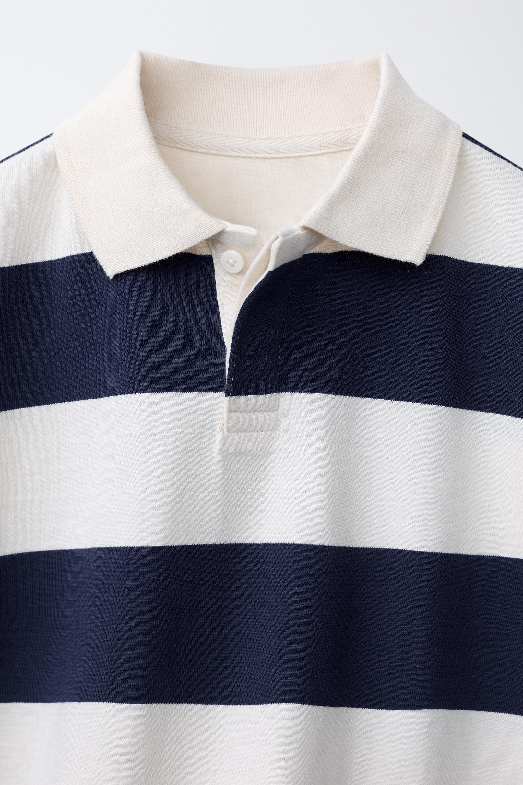 POLO À RAYURES